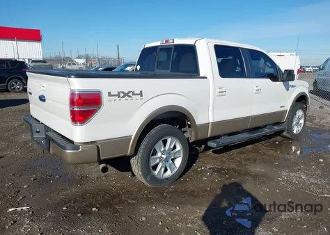 2012 Ford F-150 Lariat z USA, uszkodzony, nr VIN 1FTFW1ETXCFC16831